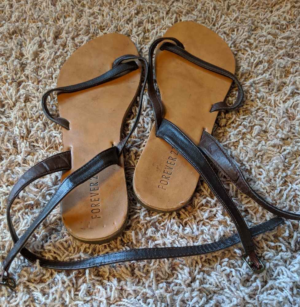 Strap up sandals
